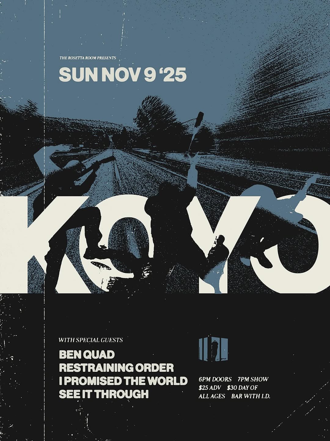 KOYO at the Rosetta Room 11/09/2025